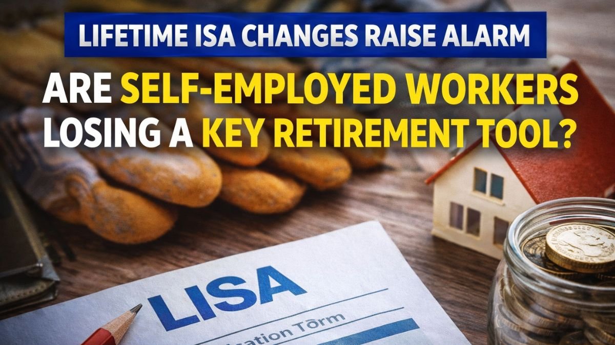 Lifetime ISA Changes Raise Alarm - Are Self-Employed Workers Losing a Key Retirement Tool?